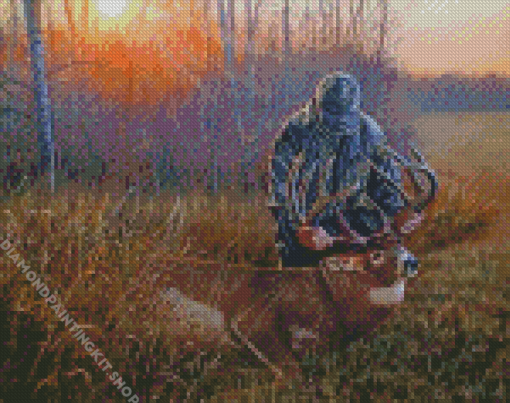 Deer Hunting Diamond Paintings