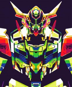 Gundam Barbatos Pop Art Diamond Painting