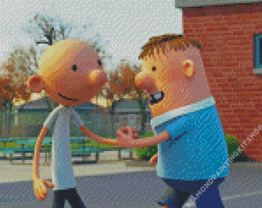 Diary Of A Wimpy Kid Friends Diamond Painting