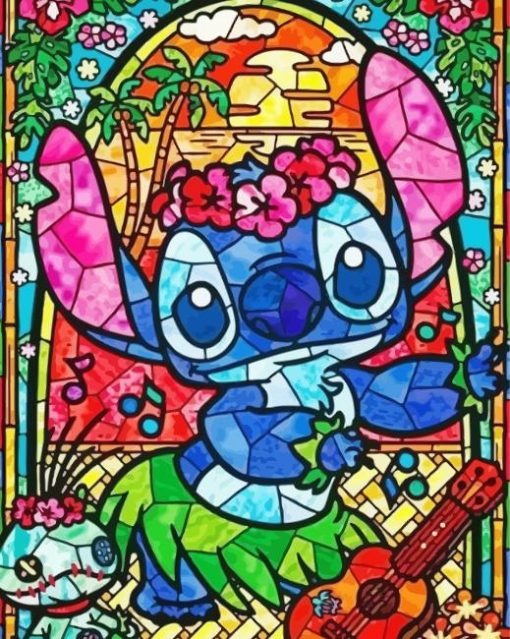 Disney Stained Glass Diamond Painting