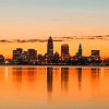 Downtown Cleveland Buildings Diamond Painting