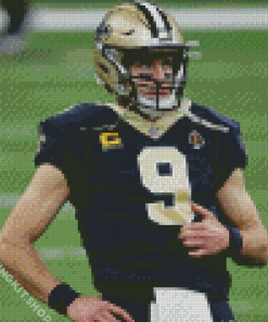 Drew Christopher Brees Diamond Painting