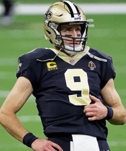 Drew Christopher Brees Diamond Painting