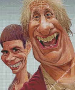 Dumb And Dumber Caricature Diamond Painting