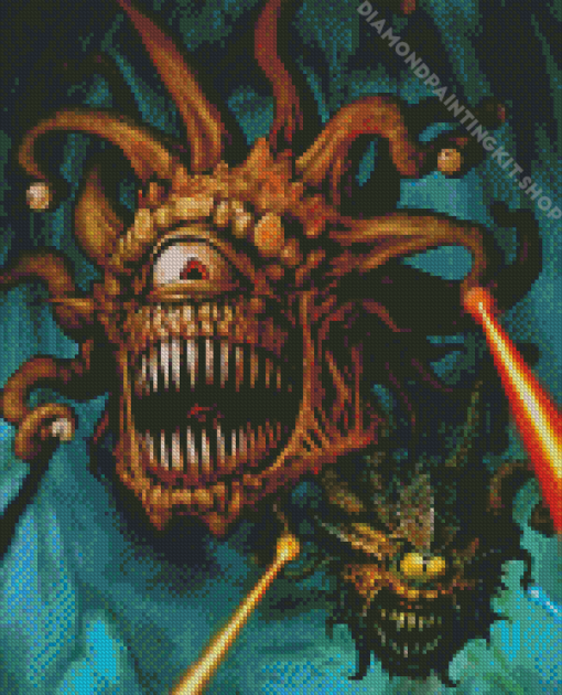 Dungeons And Dragons Beholder Diamond Painting