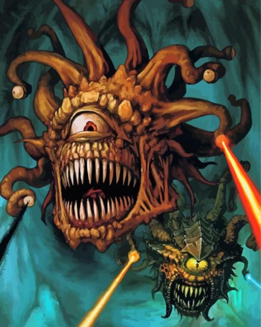 Dungeons And Dragons Beholder Diamond Painting