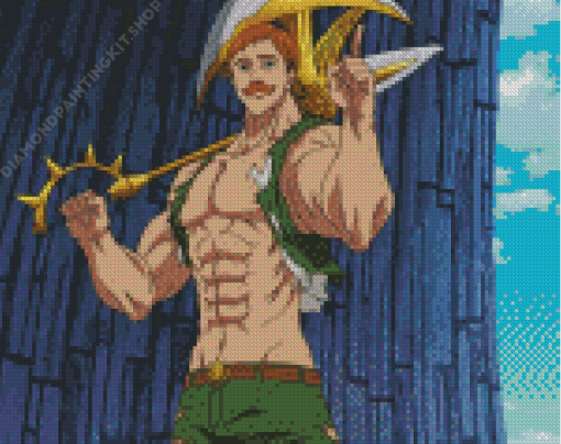 Escanor The Seven Deadly Sins Anime Character Diamond Painting