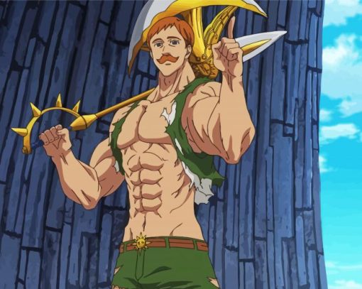 Escanor The Seven Deadly Sins Anime Character Diamond Painting