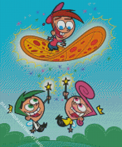 Fairly Oddparents Diamond Painting