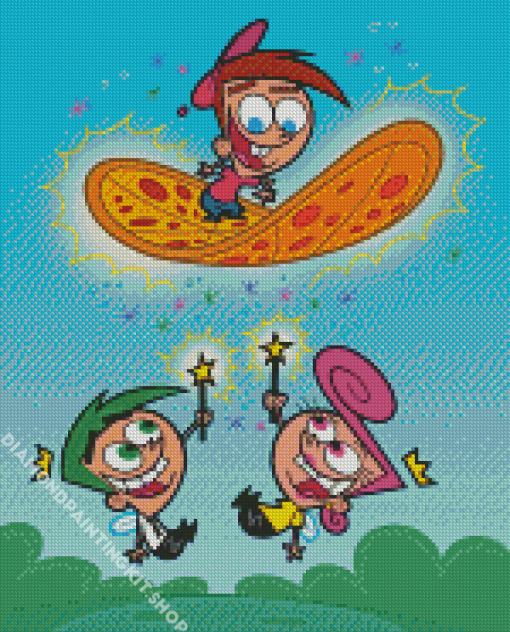 Fairly Oddparents Diamond Painting