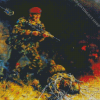 Falklands War Military Diamond Painting