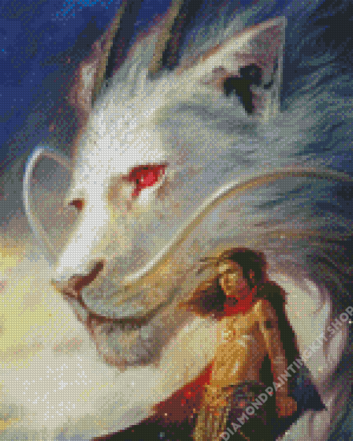 Falkor Diamond Painting