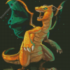 Fantasy Dragonite Character Diamond Painting