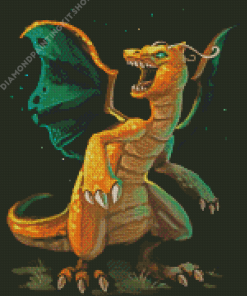 Fantasy Dragonite Character Diamond Painting