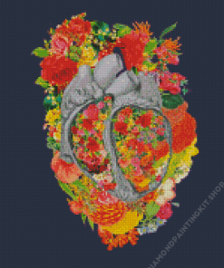 Floral Anatomy Diamond Painting