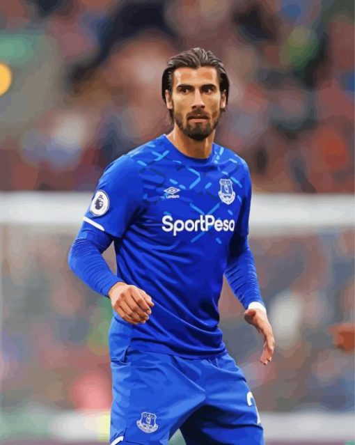 Football Player Andre Gomes Diamond Painting