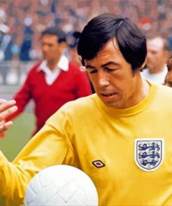 Football Player Gordon Banks Diamond Painting