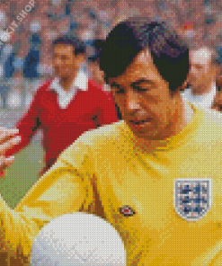 Football Player Gordon Banks Diamond Painting