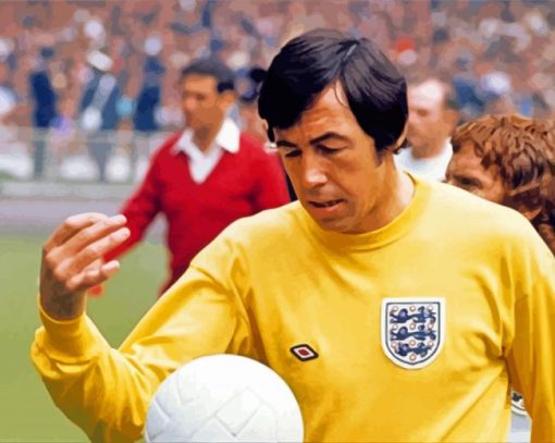 Football Player Gordon Banks Diamond Painting