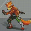 Fox McCloud Star Fox Diamond Painting