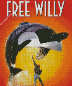 Free willy Art Diamond Painting