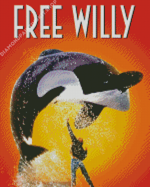 Free willy Art Diamond Painting