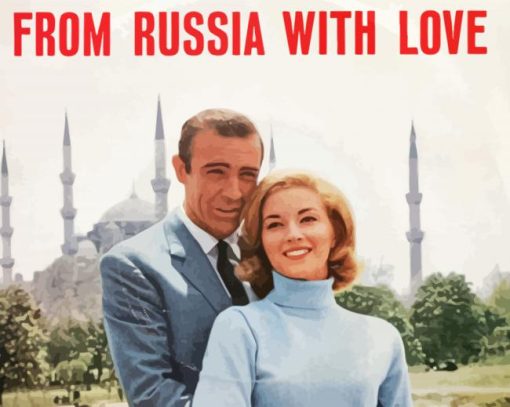 From Russia With Love Movie Diamond Painting