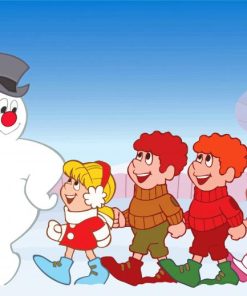 Frosty The Snowman Diamond Painting