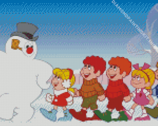 Frosty The Snowman Diamond Painting