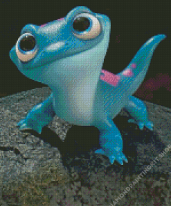 Frozen Lizard Disney Diamond Painting