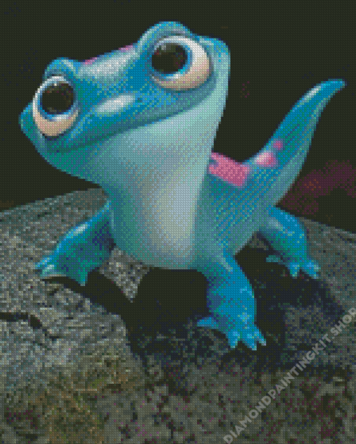 Frozen Lizard Disney Diamond Painting