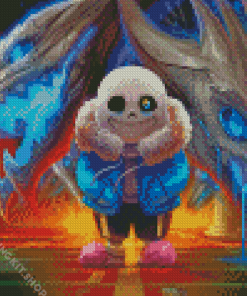 Gaster Character Art Diamond Painting