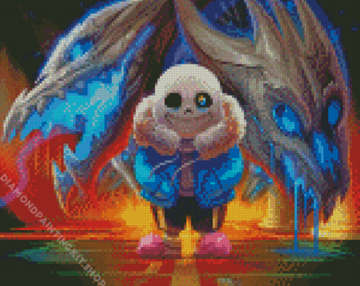 Gaster Character Art Diamond Painting