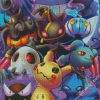 Ghost Pokemon Art Diamond Painting