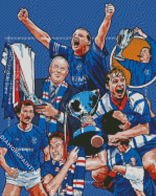 Glasgow Rangers FC Diamond Painting