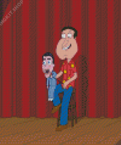 Glenn Quagmire Family Guy Character Diamond Painting