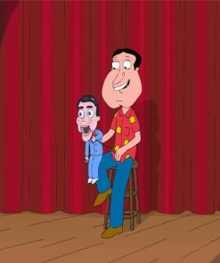 Glenn Quagmire Family Guy Character Diamond Painting