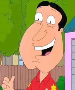 Glenn Quagmire Character Diamond Painting