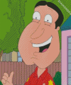 Glenn Quagmire Character Diamond Painting