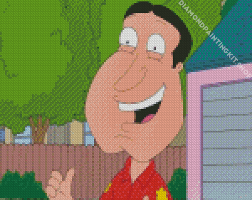 Glenn Quagmire Character Diamond Painting