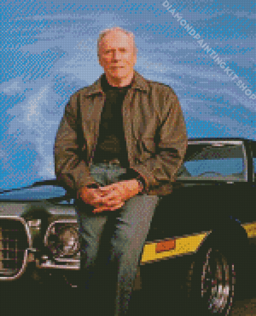 Gran Torino Movie Character Diamond Painting