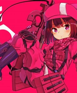 Gun Gale Online Anime Diamond Painting