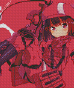 Gun Gale Online Anime Diamond Painting