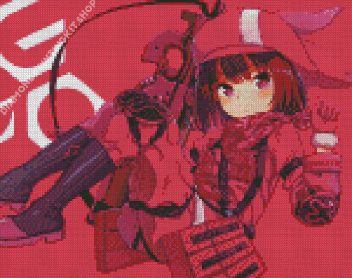 Gun Gale Online Anime Diamond Painting