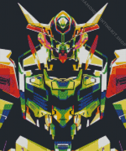 Gundam Barbatos Pop Art Diamond Painting