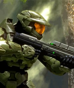 Halo The Master Chief Diamond Painting