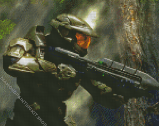 Halo The Master Chief Diamond Painting