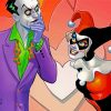 Harley And Joker Cartoon Diamond Painting