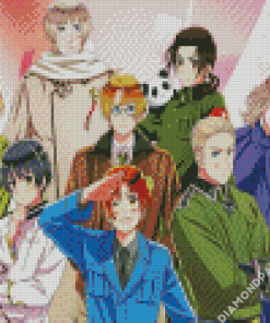 Hetalia Japanese Anime Diamond Painting