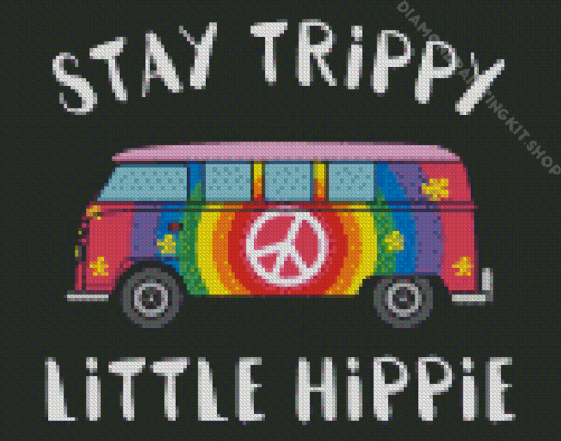 Hippie Van Diamond Painting